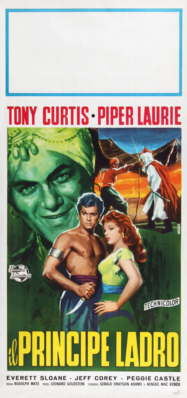 Принц, который был вором (1951) постер