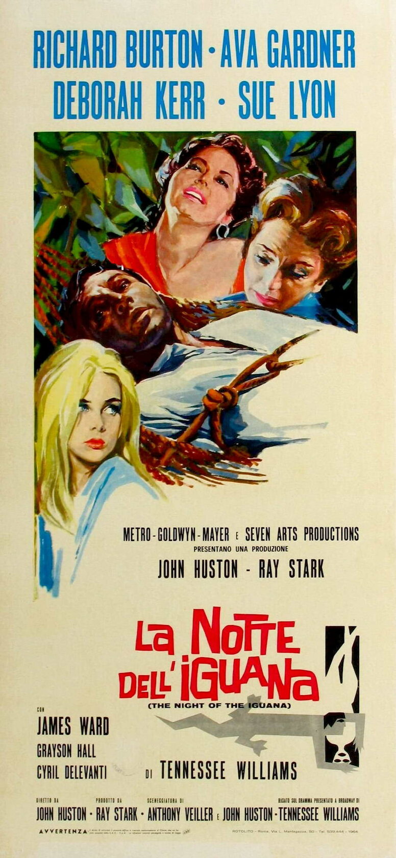Ночь игуаны (1964)