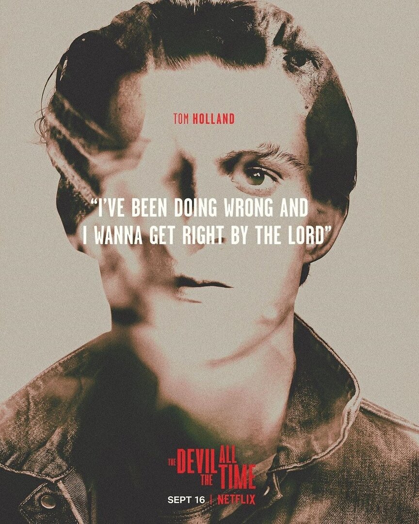 Дьявол всегда здесь (2020) постер