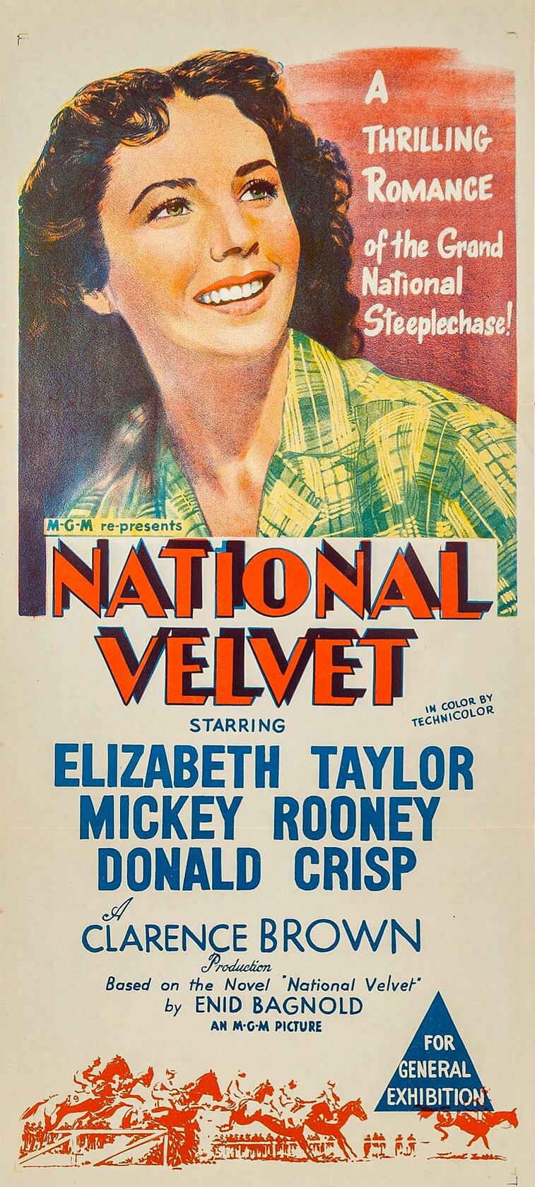 Национальный бархат (1944) постер