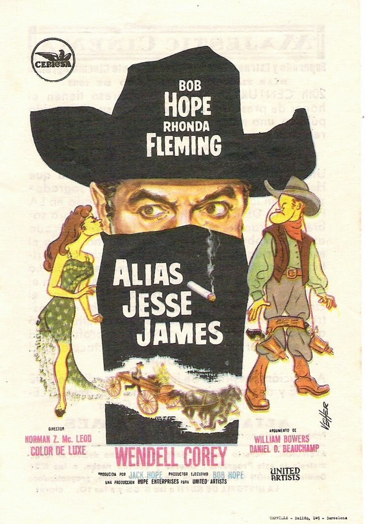 Псевдоним – Джесси Джеймс (1959) постер