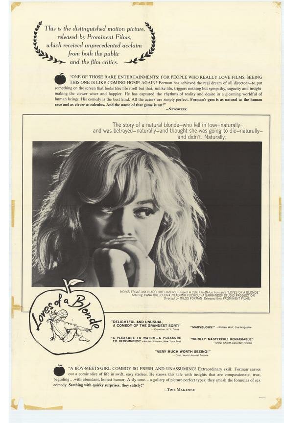 Любовные похождения блондинки (1965)