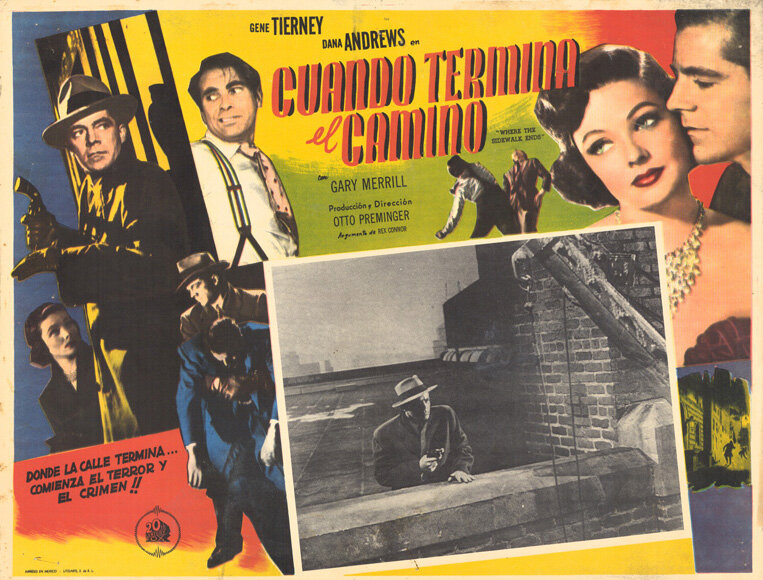 Там, где кончается тротуар (1950)