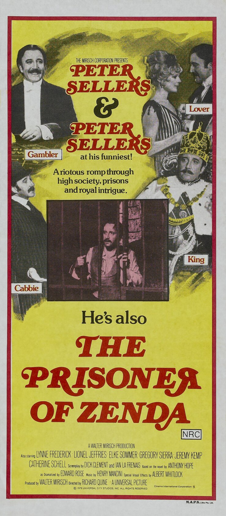 Узник Зенды (1979)