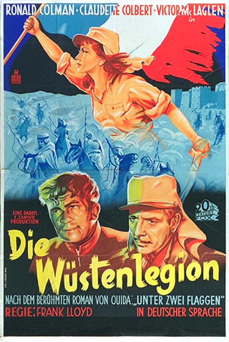 Под двумя флагами (1936) постер