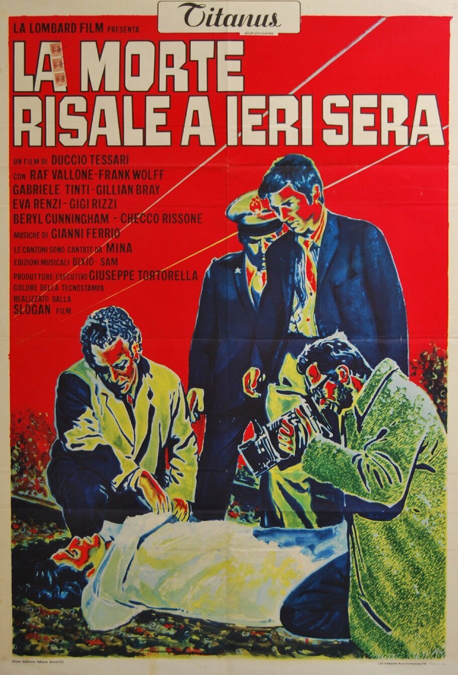 Труп появился вчера вечером (1970)