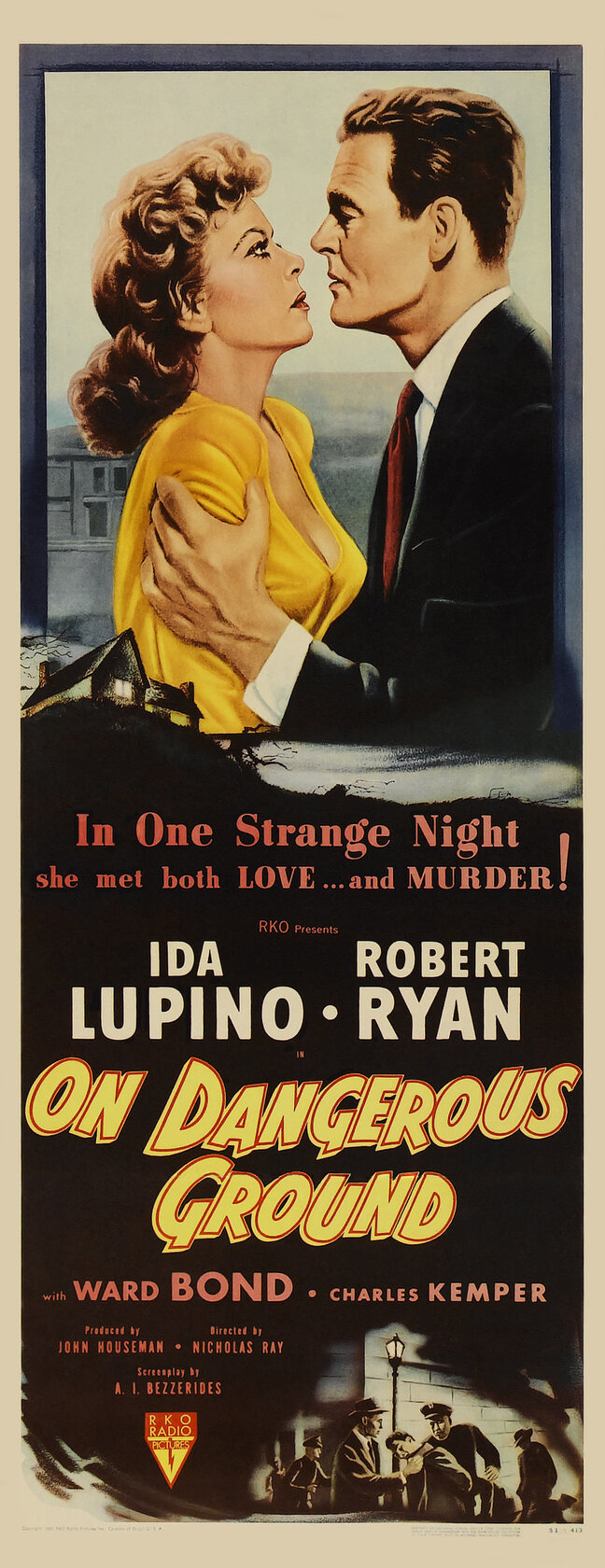 На опасной земле (1951)