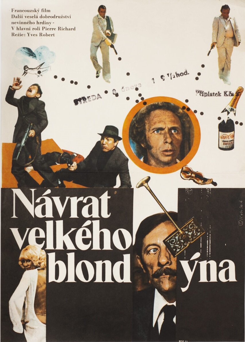 Возвращение высокого блондина (1974)
