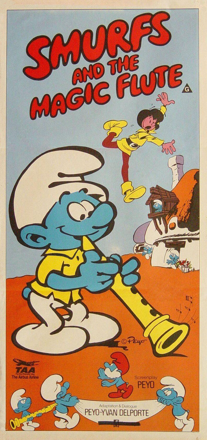 Смурфики и волшебная флейта (1976)