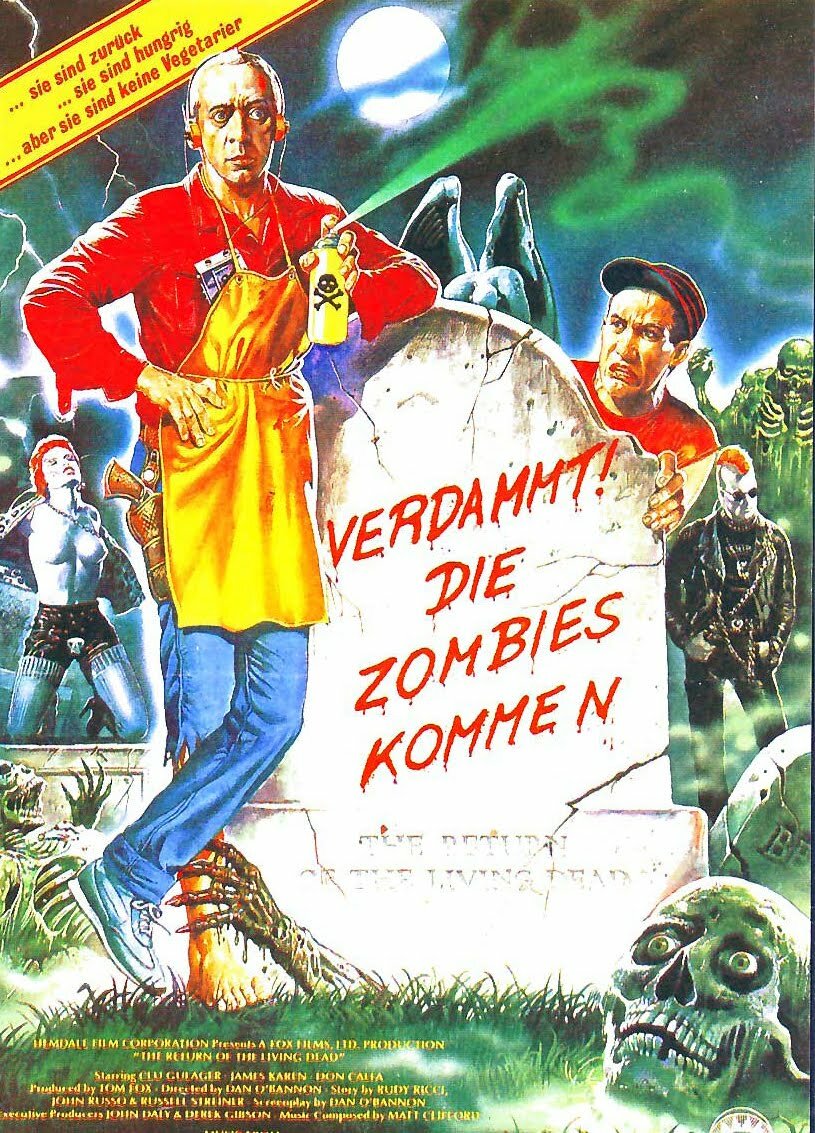 Возвращение живых мертвецов (1984) постер