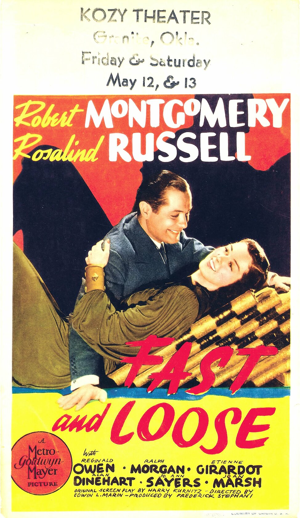 Fast and Loose (1939)
