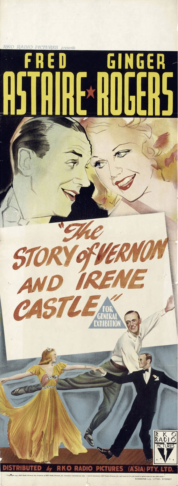 История Вернона и Ирен Кастл (1939)