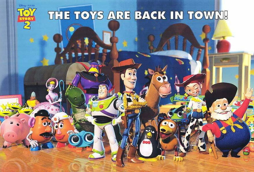 История игрушек 2 (1999) постер