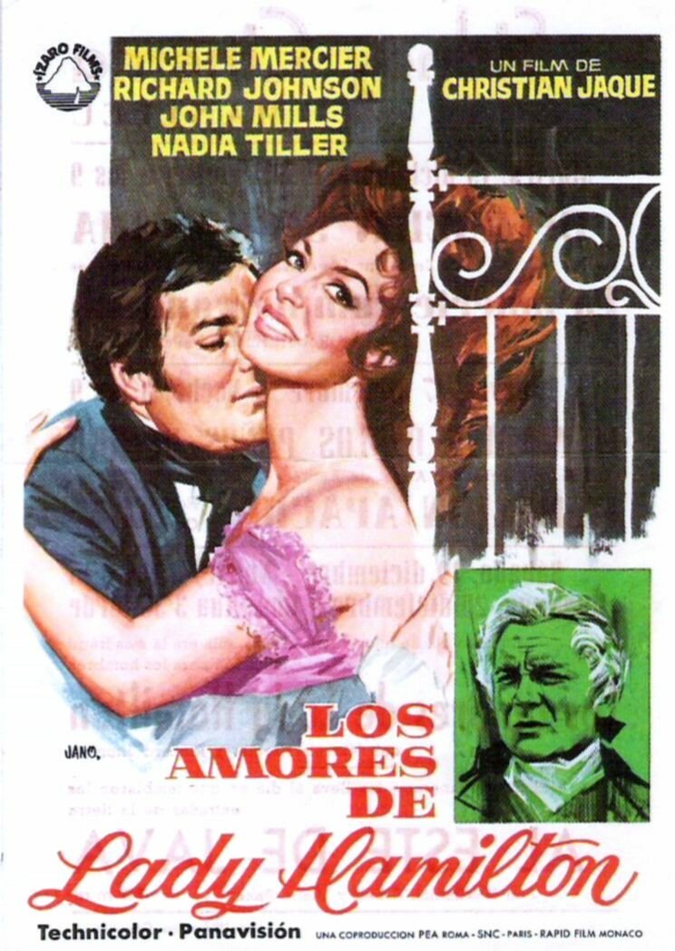 Леди Гамильтон (1968) постер