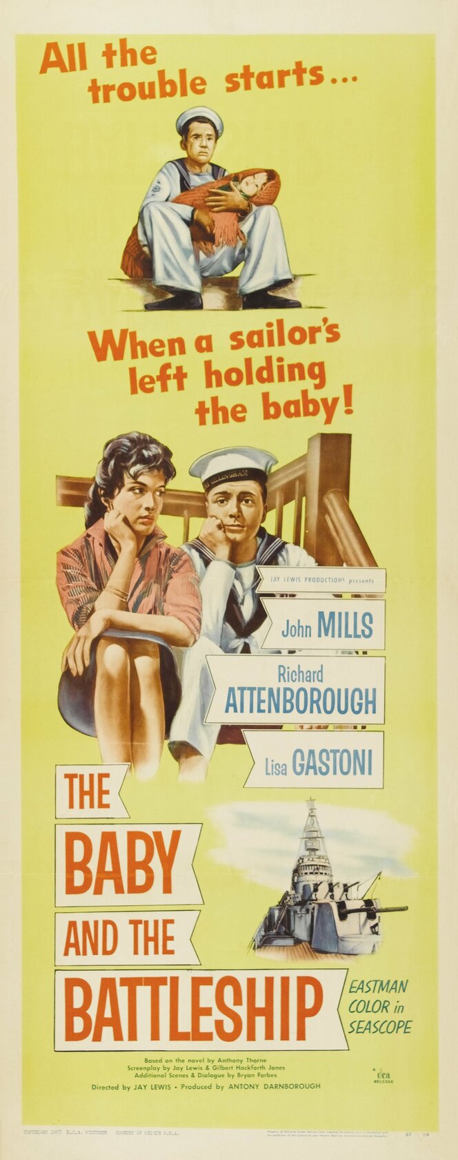 Ребенок и броненосец (1956)