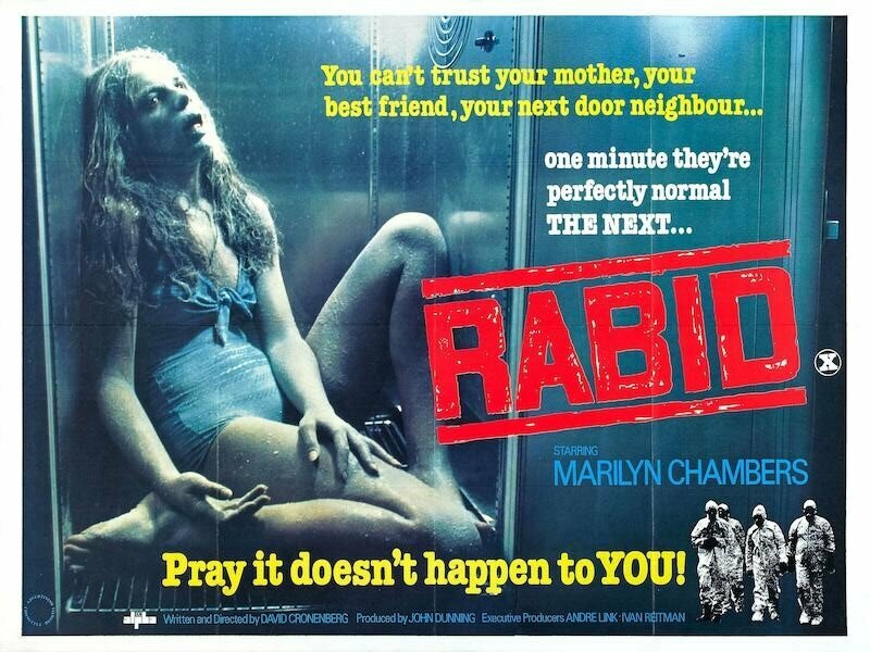 Бешеная (1977) постер