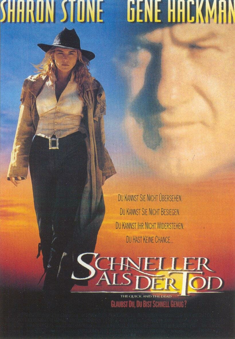 Быстрый и мертвый (1995) постер