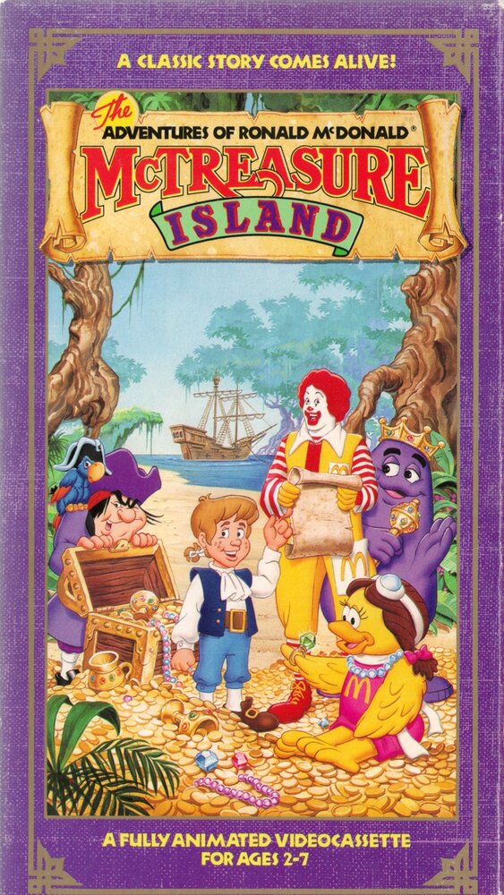 Смотреть The Adventures of Ronald McDonald: McTreasure Island (1990) на шдрезка