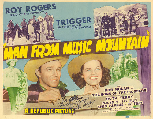 Man from Music Mountain (1943) постер