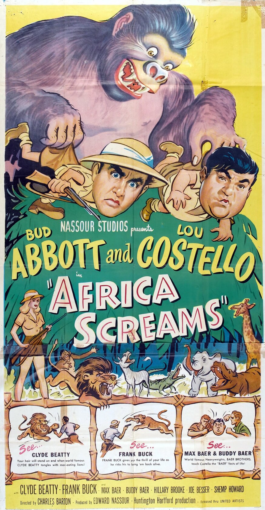 Африка зовёт (1949) постер