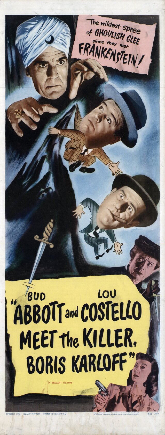 Эбботт и Костелло встречают убийцу Бориса Карлоффа (1949) постер