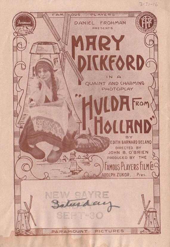 Хильда из Голландии (1916) постер