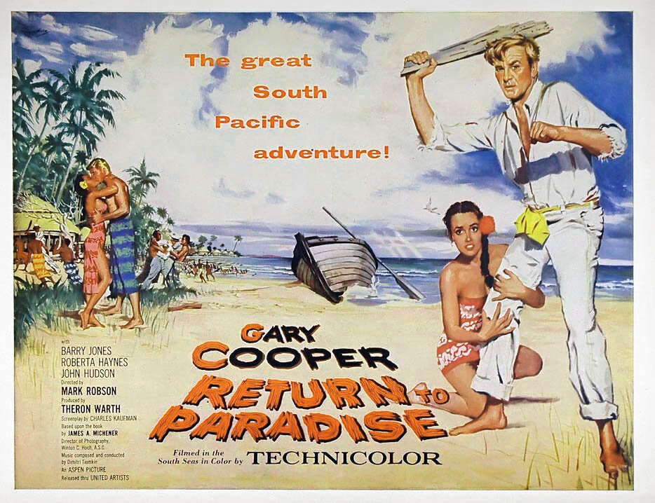 Возвращение в рай (1953) постер