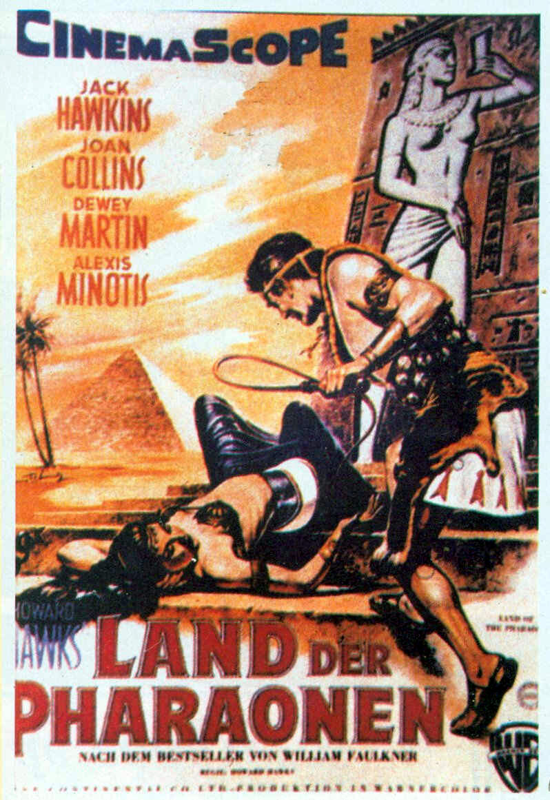 Земля Фараонов (1955) постер