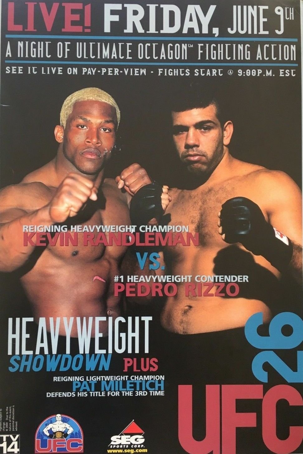 UFC 26: Ultimate Field of Dreams (2000)