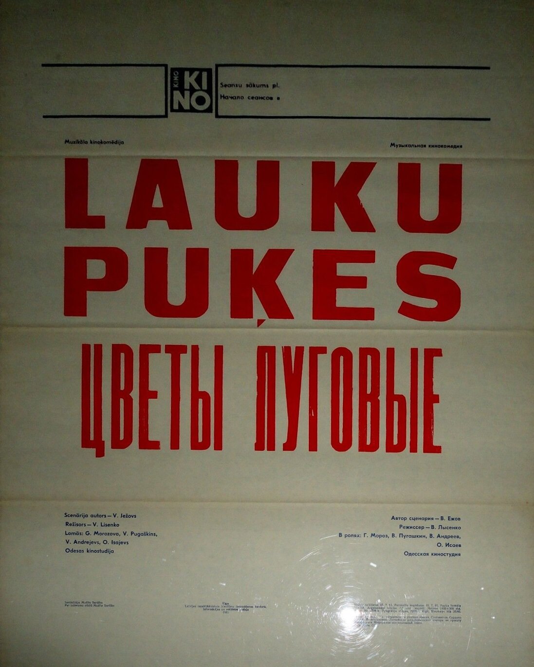 Цветы луговые (1980)