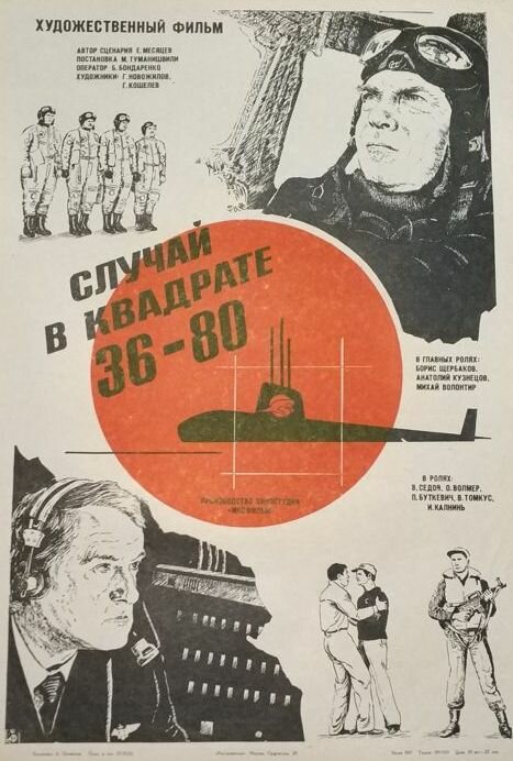 Случай в квадрате 36-80 (1982) постер