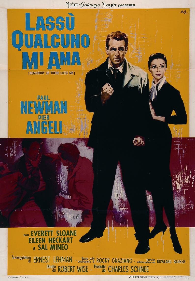 Кто-то там наверху любит меня (1956)