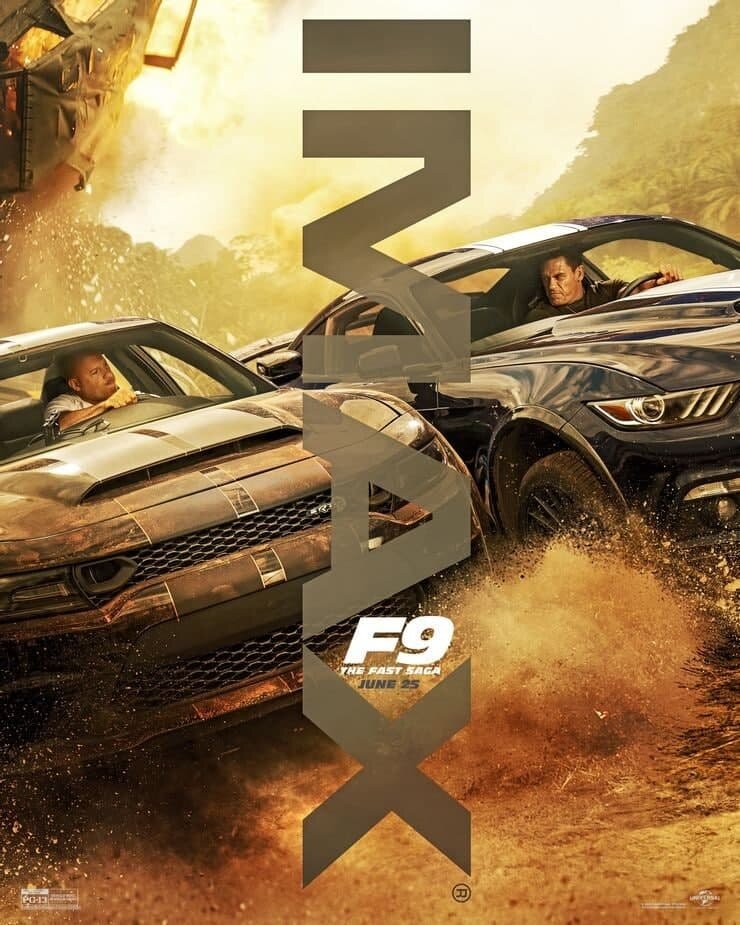 Форсаж 9 (2021) постер