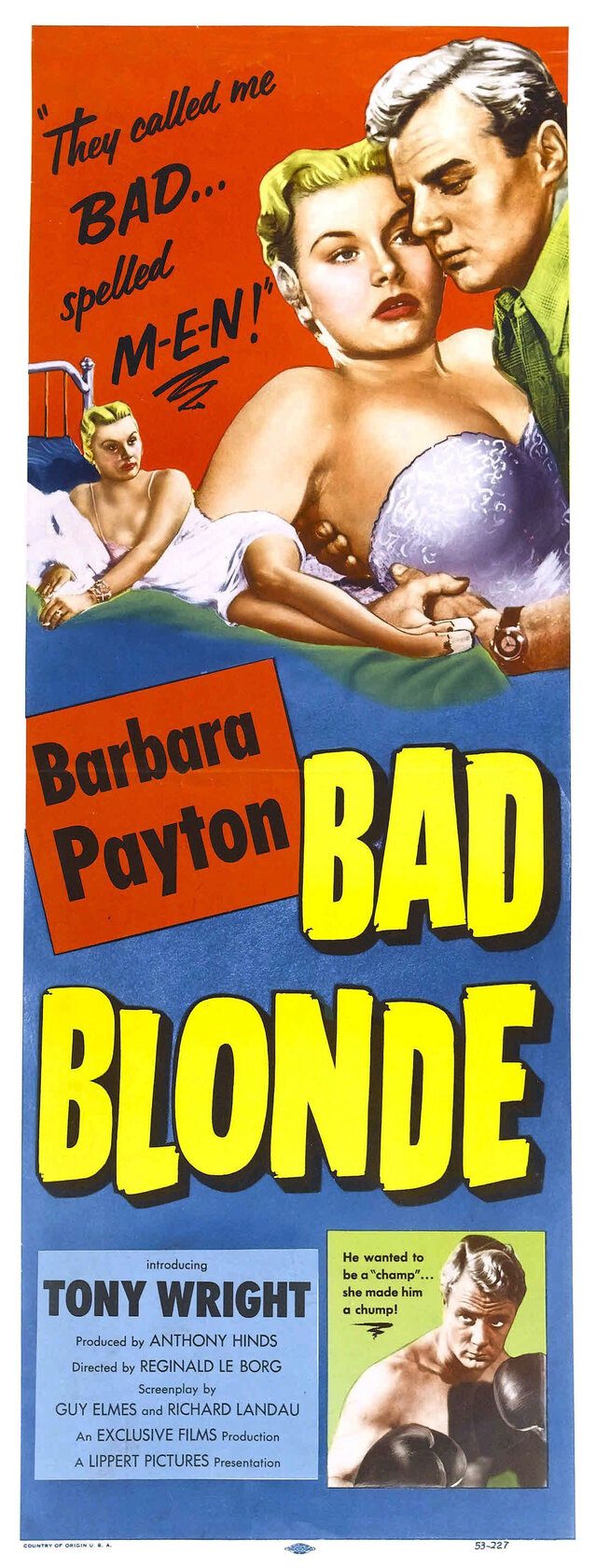 Опасная блондинка (1953)