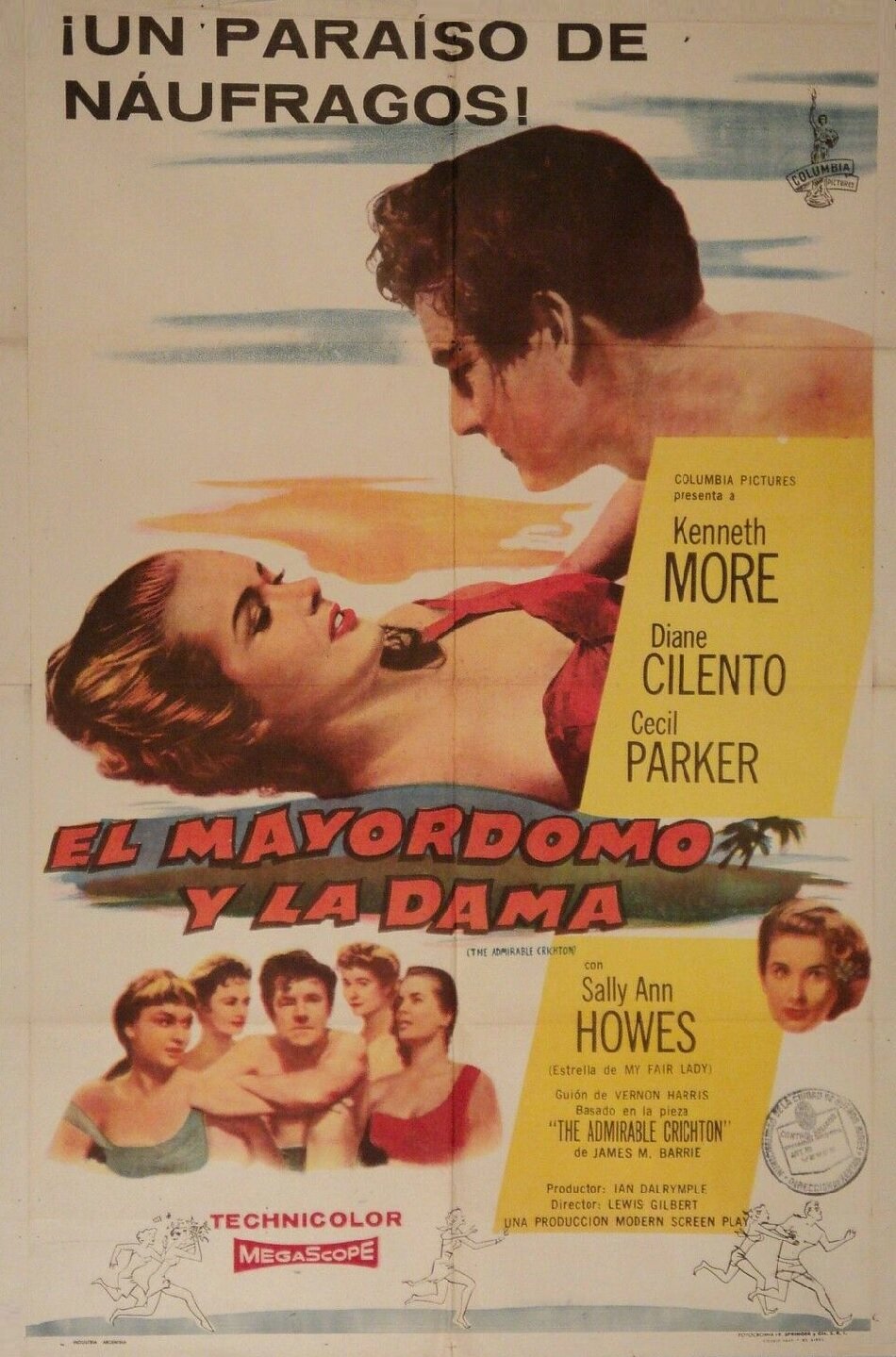 Восхитительный Крайтон (1957) постер