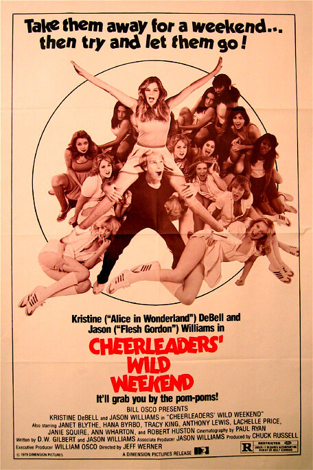 Безумный уик-энд девушек-болельщиц (1979) постер
