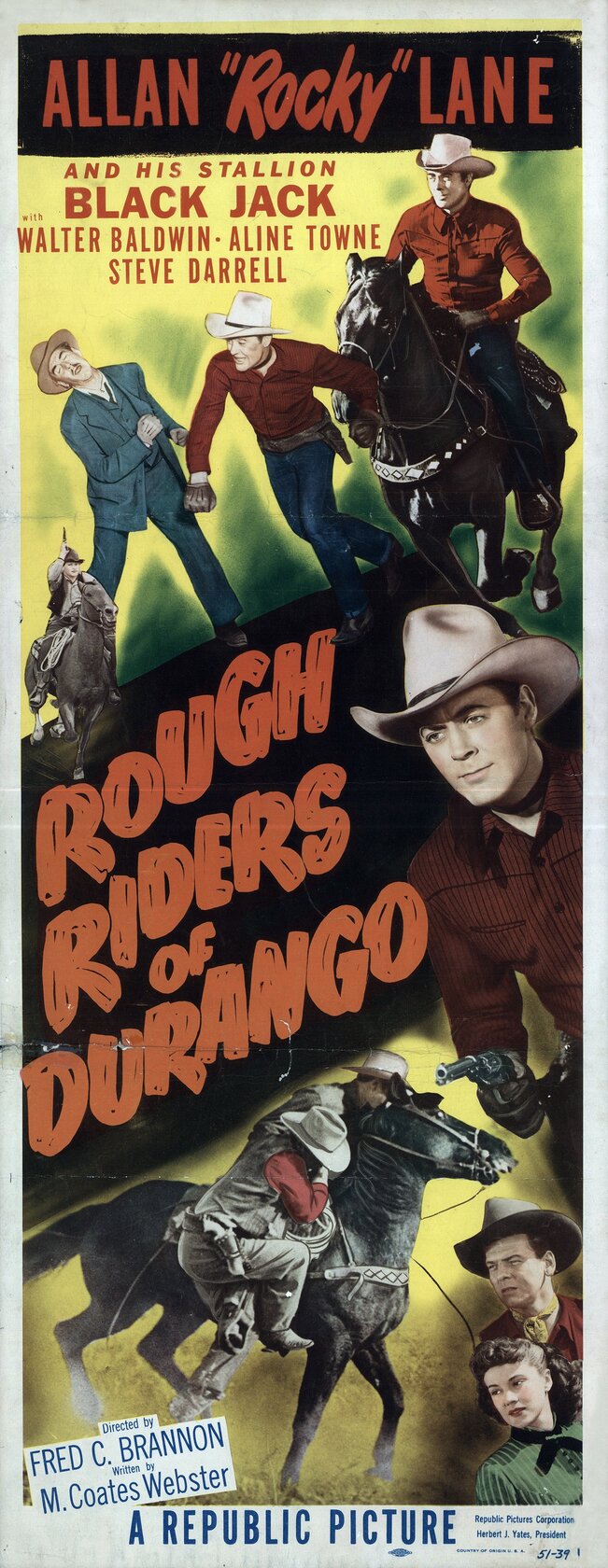 Rough Riders of Durango (1951)