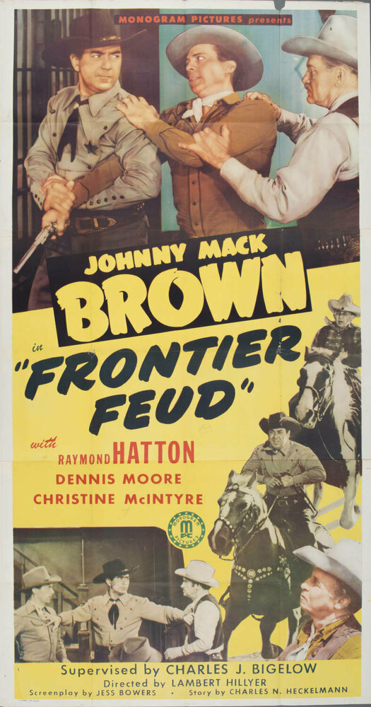 Frontier Feud (1945) постер