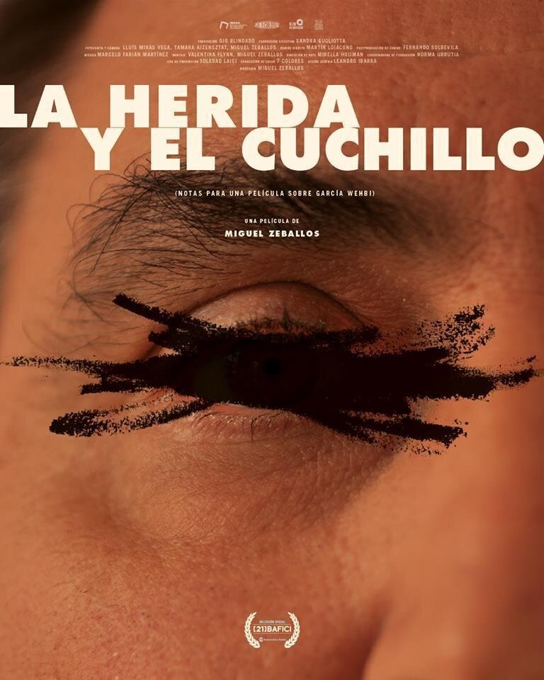 La herida y el cuchillo (Notas para un film sobre Emilio García Wehbi) (2019)