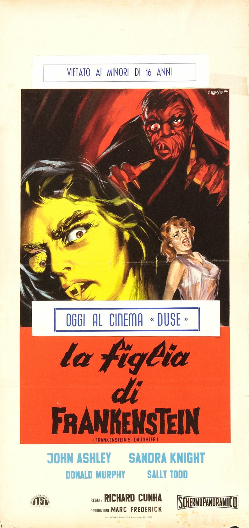 Дочь Франкенштейна (1958)