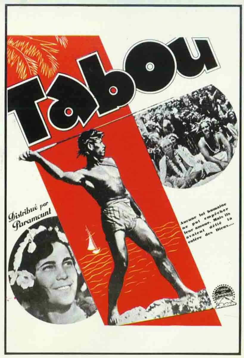 Табу (1931) постер