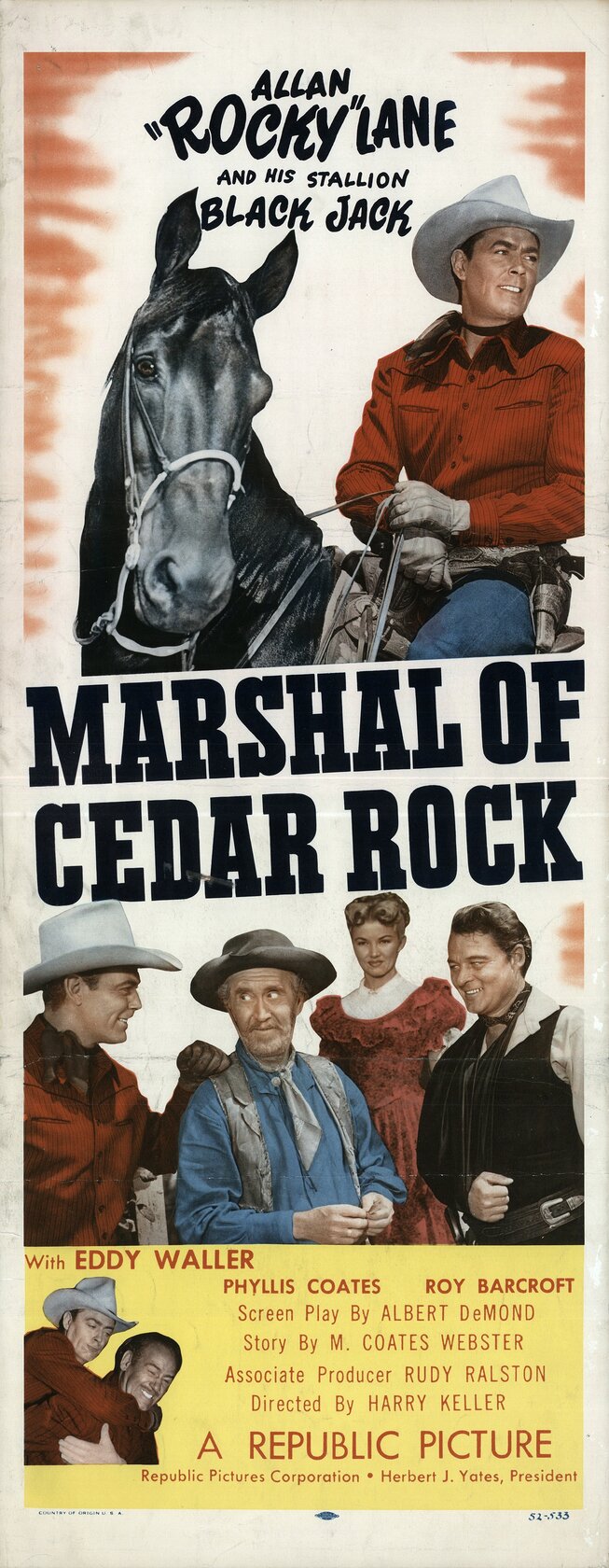 Marshal of Cedar Rock (1953)