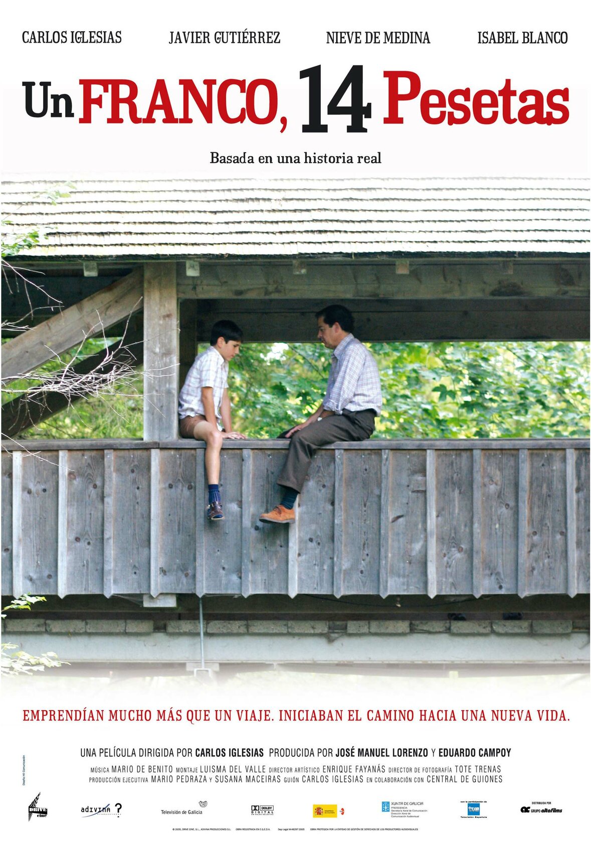 Один франк, 14 песет (2006) постер