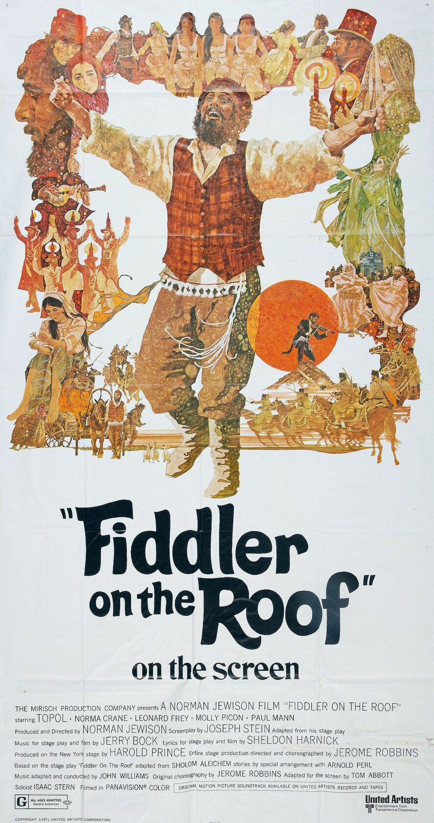 Скрипач на крыше (1971)