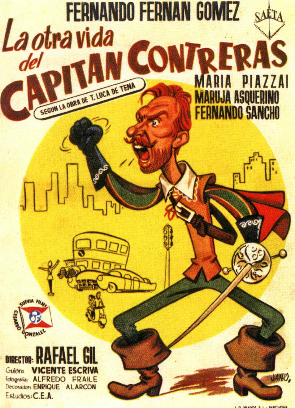 La otra vida del capitán Contreras (1955)