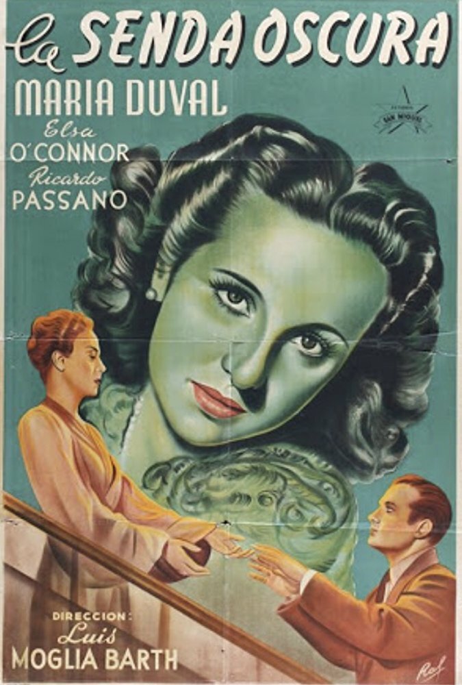 La senda oscura (1947) постер