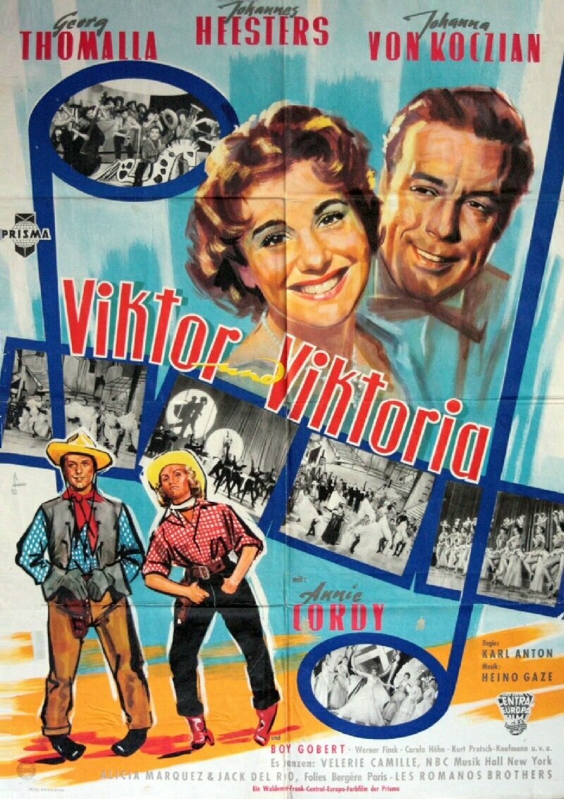 Viktor und Viktoria (1957) постер