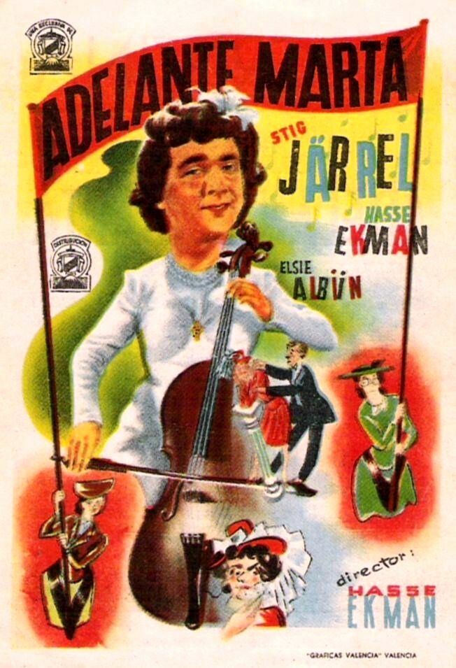 Fram för lilla Märta eller På livets ödesvägar (1945) постер