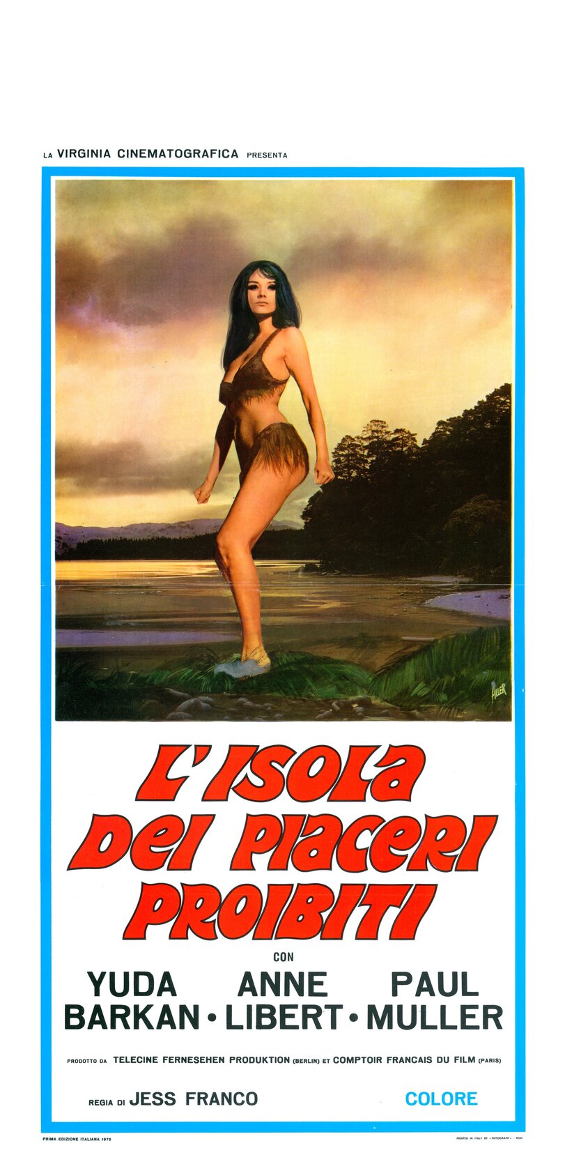 Робинзон и его дикие рабыни (1972) постер