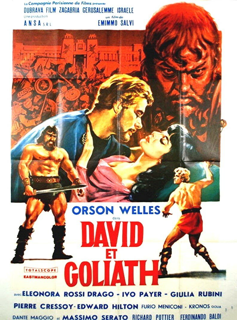 Давид и Голиаф (1960) постер